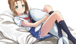 动漫美女被射,惊心动魄的瞬间